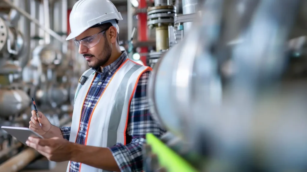 Tubulações e equipamentos industriais